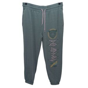 Def Leppard Sweatpants Women XXL Teal Adrenalize 92 Tour Joggers